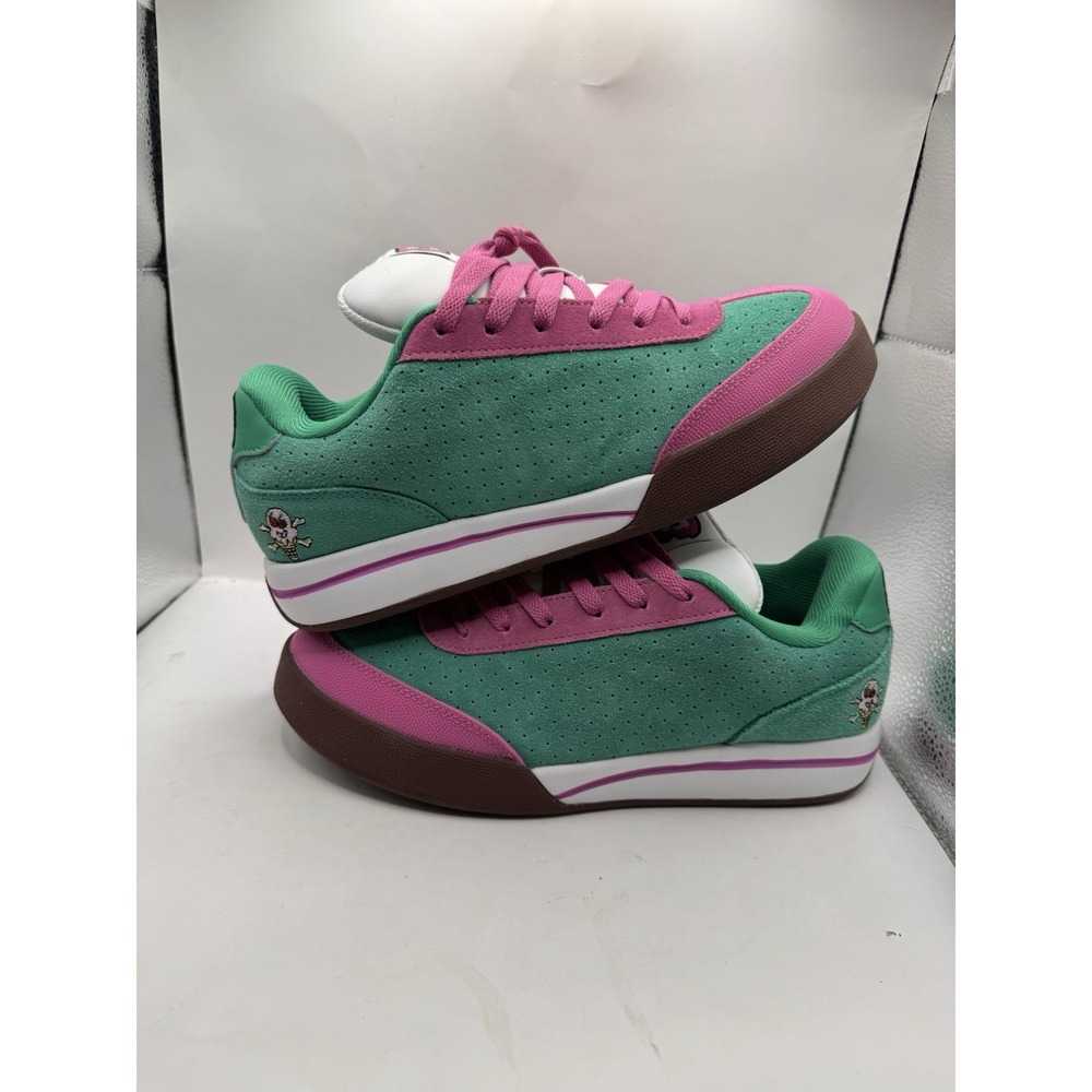 Reebok BBC Ice Cream Board Flip Green Pink White Sneakers 100268281 Mens 7